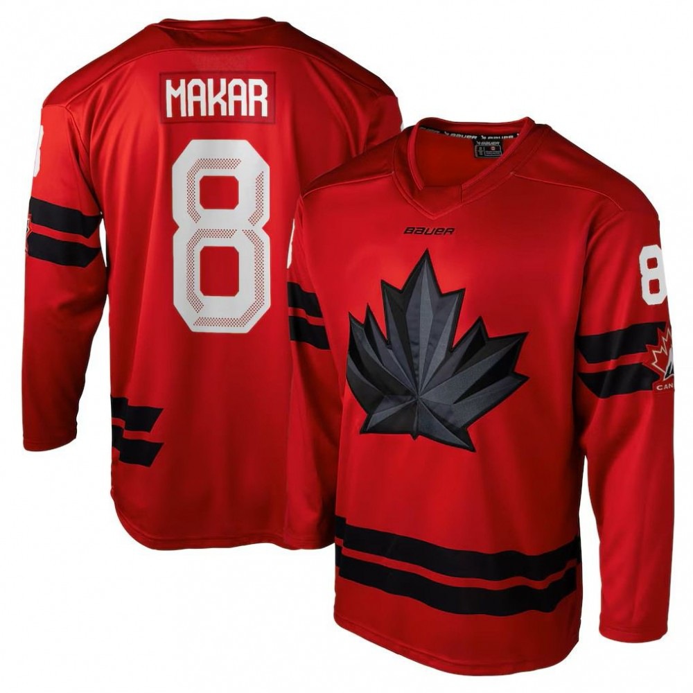 Cale Makar Hockey Bauer Canada 2026 Olympics Replica Jersey - Red-Pro Kit Vault | Brand New 26/27 Sports Jerseys